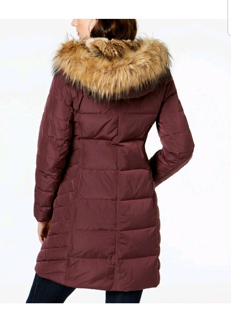 ベストセラー★最終SALE【Cole Haan】Layered Down Puffer Coat Cole Haan Women's Bibbed Hooded Puffer Coat - Macy's