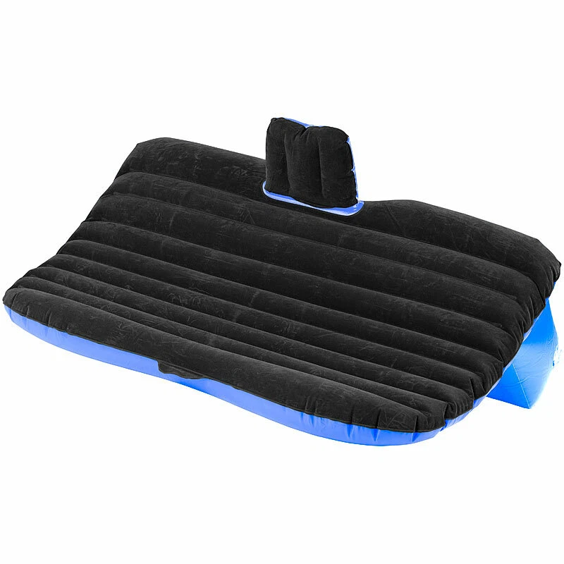 Lescars Aufblasbares Bett für den Auto-Rücksitz mit 12-Volt-Luftpumpe - Bild 2 von 4