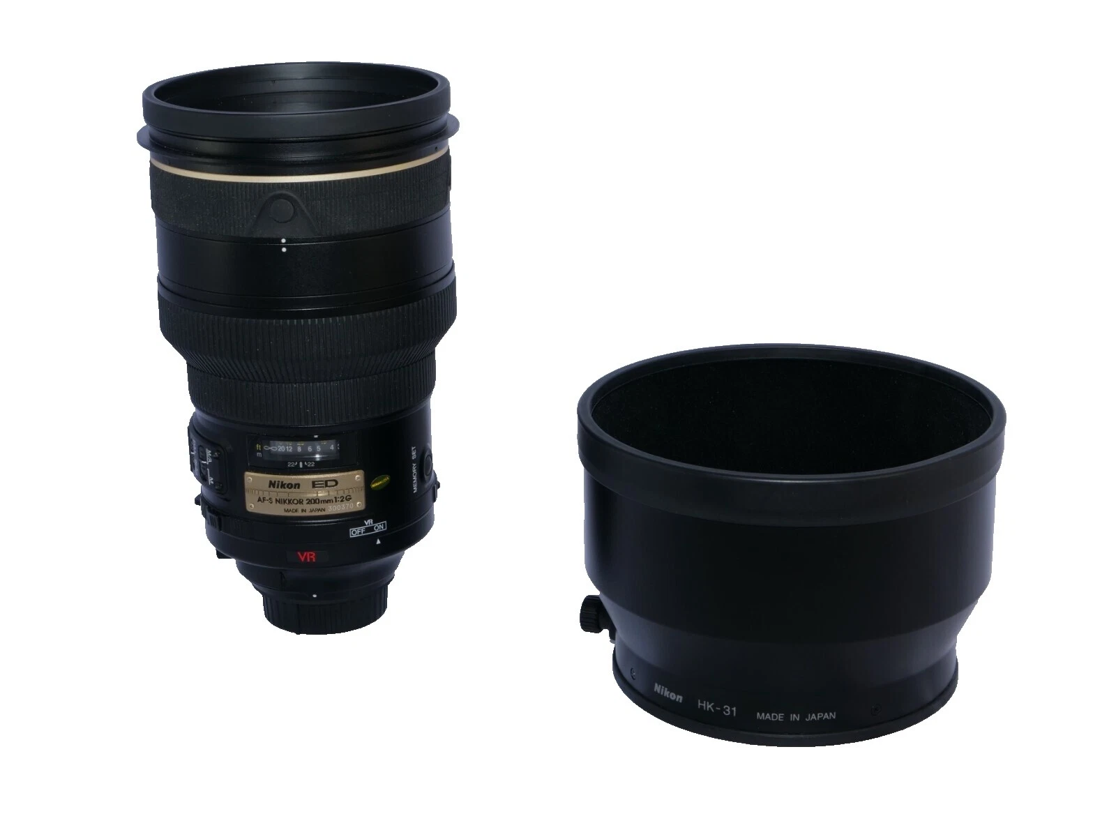 Nikon NIKKOR AF-S f/2 Telephoto Camera Lenses