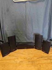 Sony SS-TS92 SS-TS94 SS-CT91 Black Surround Sound 5 Speakers Right Left Center