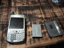 Palm Treo 700 wx. Silver Gray Sprint Smartphone Untested