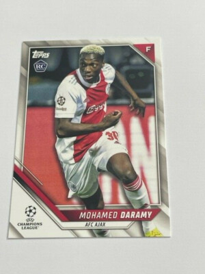 Topps Champions League Soccer Flagship 2021/22 Ajax Amsterdam Mohamed Daramy RC