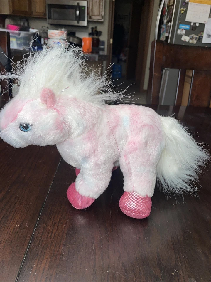 Webkinz Lot 9 Animals Pig Cow Unicorn Cats Dog Bird Bunny Tiger No Codes EUC - Image 3 of 4