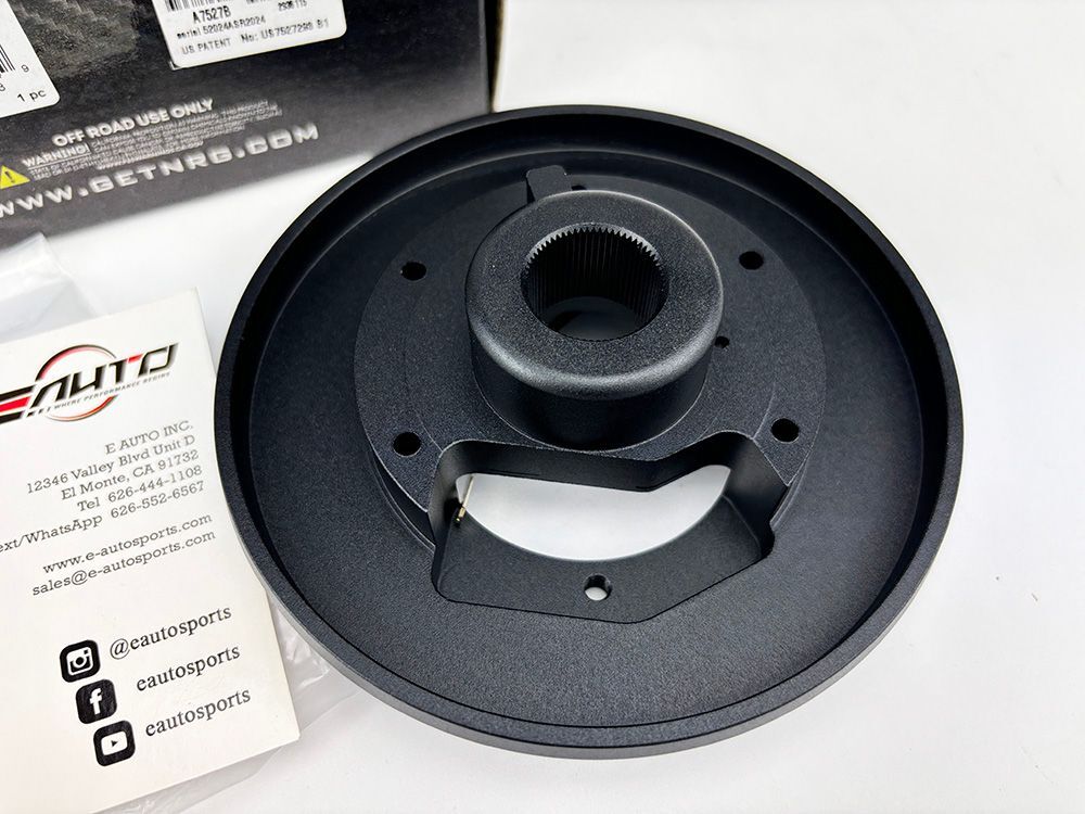 6-Hole Racing Steering Wheel Hub Adapter Kit For BMW E90, M3, 320i, 325i & Mini Cooper-1044821