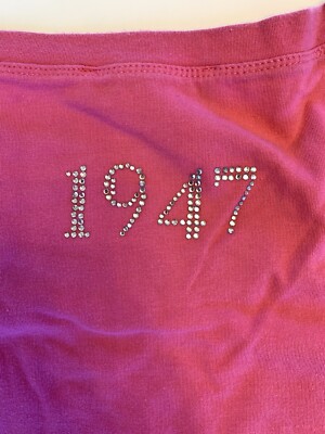 2002 Vintage EUC Dior's John Galliano J'ADORE T-shirt Pink