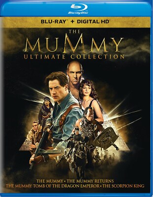 The Mummy Ultimate Collection Blu-ray The Rock NEW