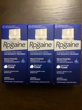 MEN'S ROGAINE 5 Minoxidil Topical Aerosol Unscented Foam BRAND NEW SEALED