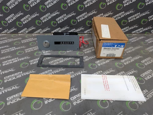 NEW Durant / Eaton 6-Y-1-2-RMF-PM-115A 6-Digit Electric Counter Module