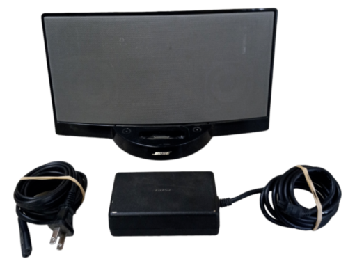 Système de musique numérique portable Bose SoundDock avec adaptateur secteur testé pour fonctionner - Photo 1/7