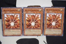 Yugioh 3x Senju of the Thousand Hands Common Retro Pack Reprint Playset Card