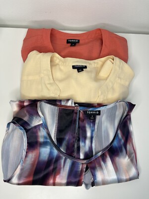 Torrid Plus Size Summer Top Bundle