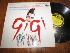 GIGI ORIGINAL CAST SOUND TRACK ALUBM - MGM RECORDS LP E3641 ST