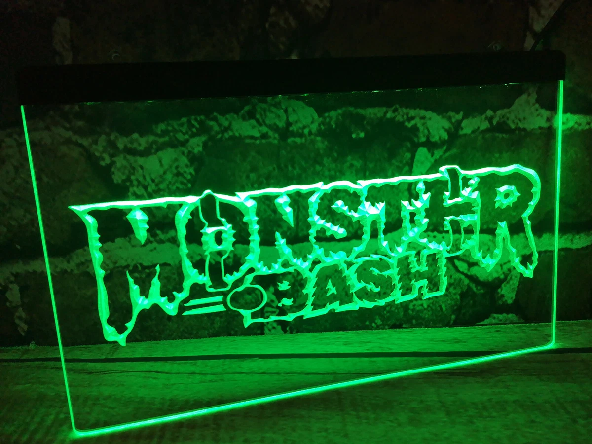 Monster energy 2024 neon light