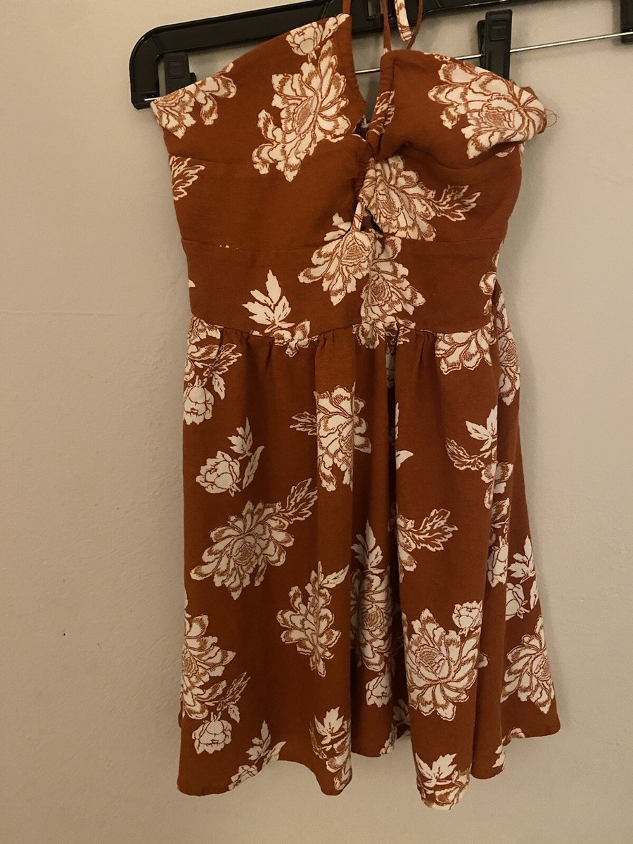 earrings with halter neck dress Halter Neck Dress & Dangle Earrings main image 0