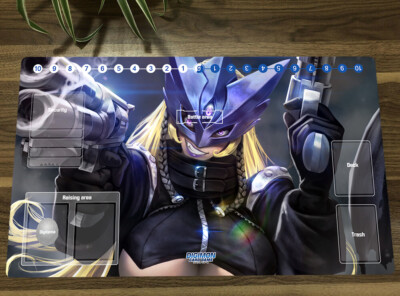 Anime Digimon Playmat Beelstarrmon Trading Card Game Mat Dtcg Ccg Mat With Zones Ebay