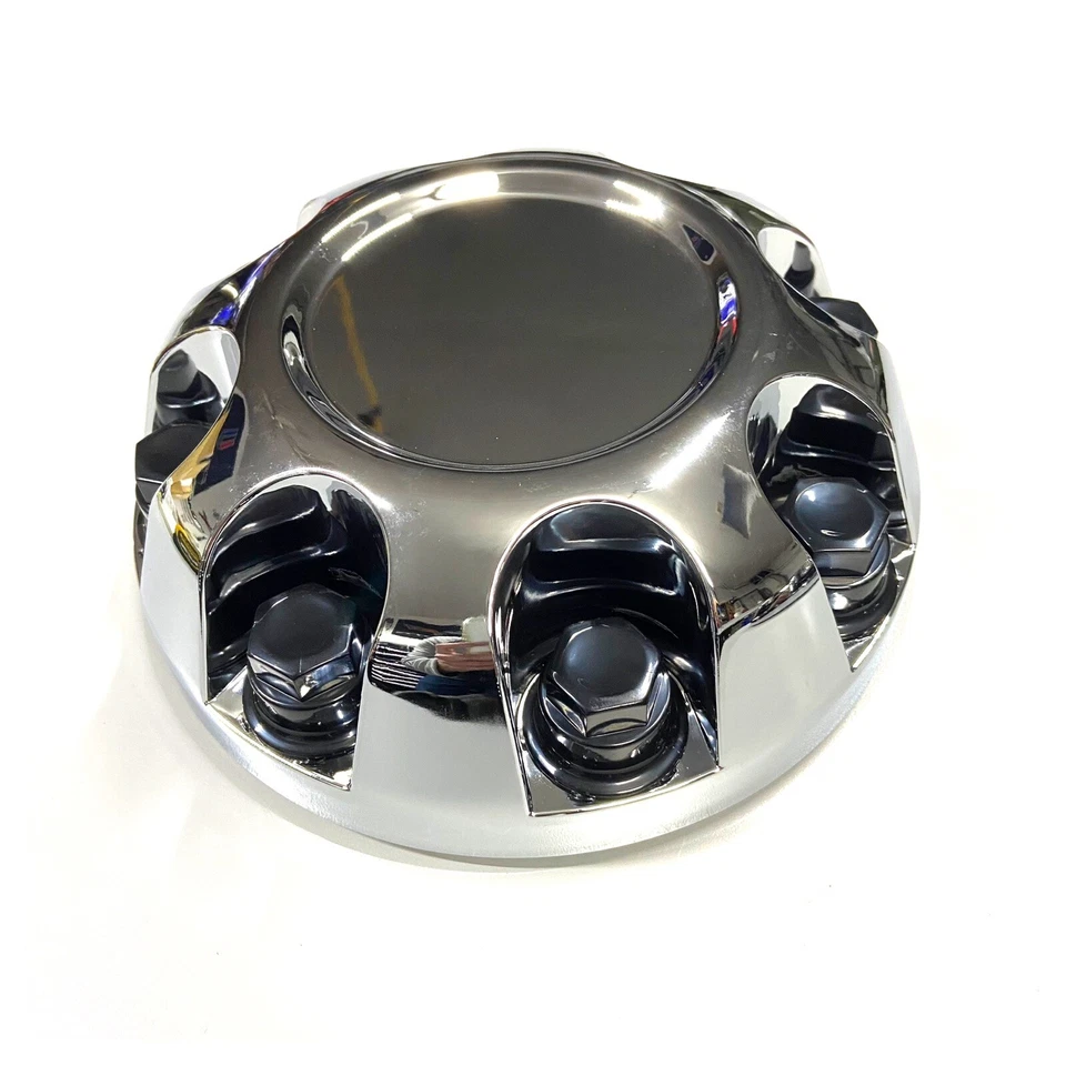 Tapacubos centrales de rueda cromados (4) para Silverado Sierra 2500HD 3500HD 2007-2010 Foto 3 de 4