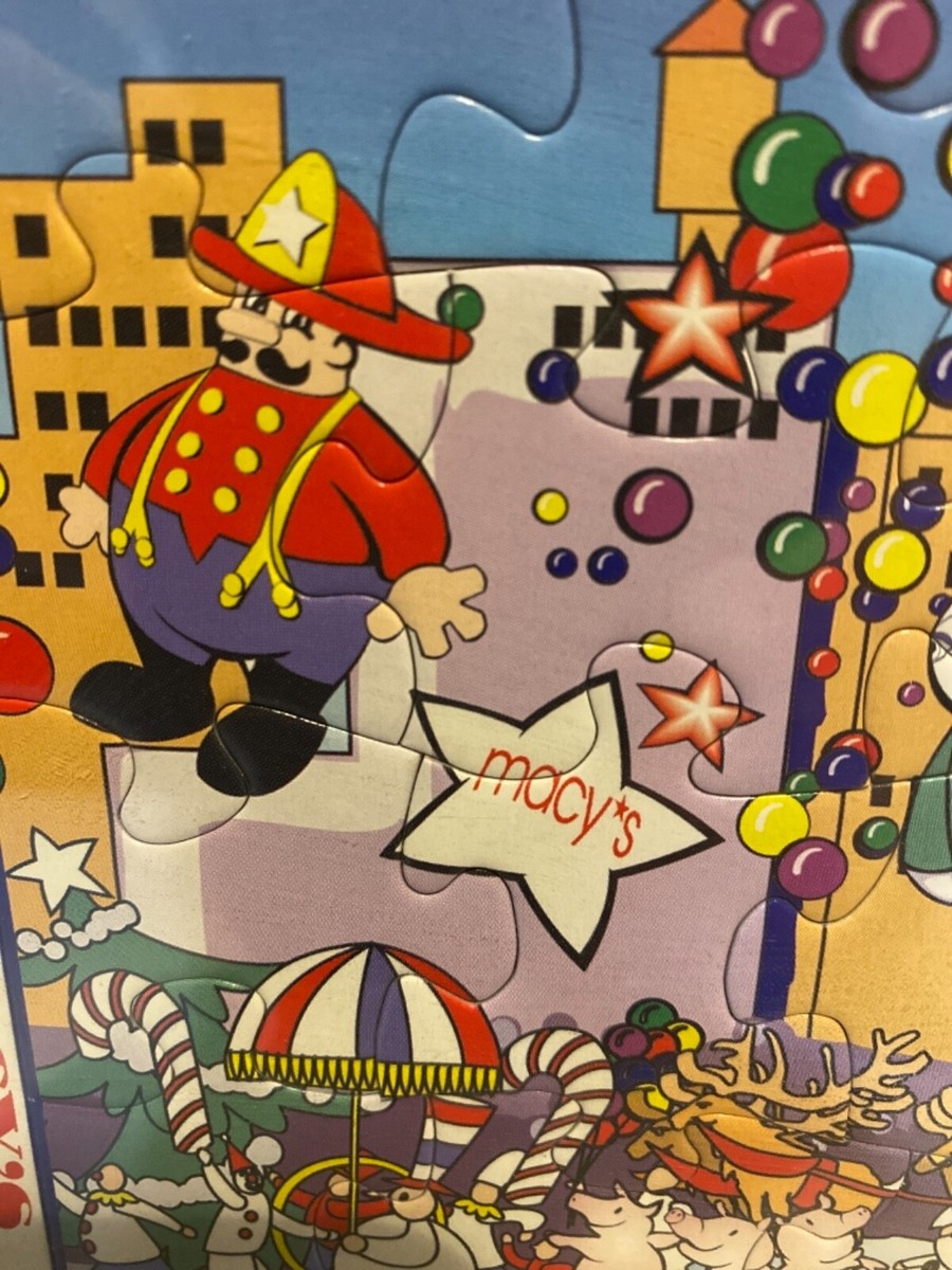 2004 Macy's Thanksgiving Day Parade NYC Cardboard Souvenir Puzzle