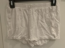 zara girls White Beach Summer shorts Sz 11-12