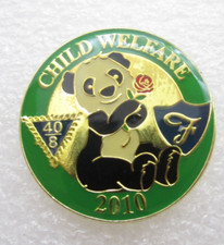 2010 Child Welfare 40/8 Panada Bear Lapel Pin (D563)