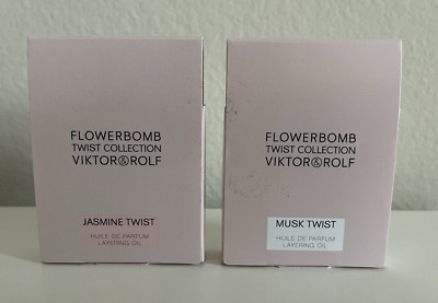 Flowerbomb Viktor & Rolf Huile De Parfum Layering Oil Musk Twist & Jasmine Twist