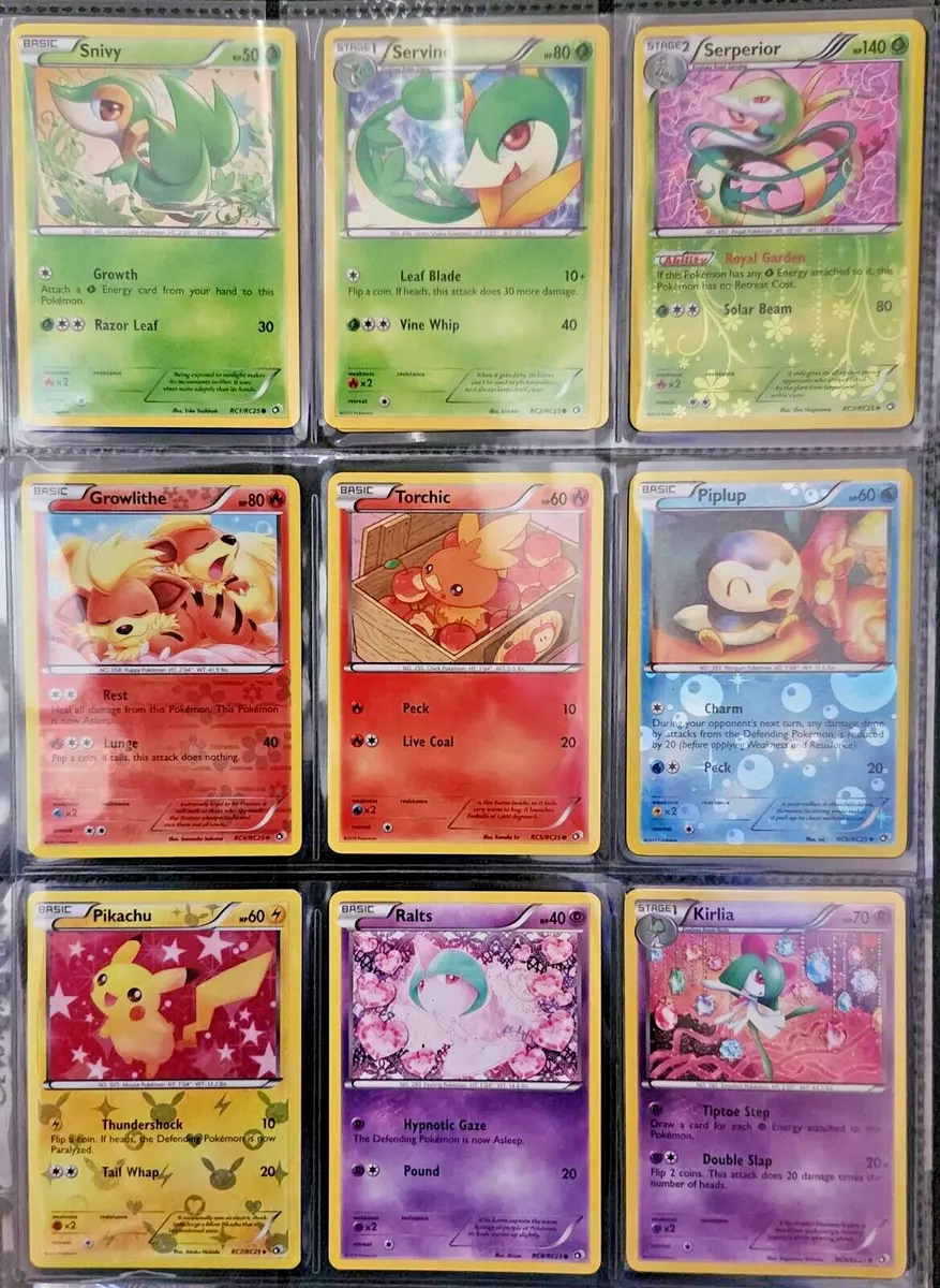 POKEMON • EX RC25/RC25 FULL ART PAPER RARE RADIANT LEGENDARY TREASURES  Meloette