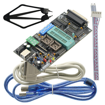 NEW SPI 25xx EPROM programmer BIOS009 PIC,support 0.98d12 clip PLCC32+SOIC