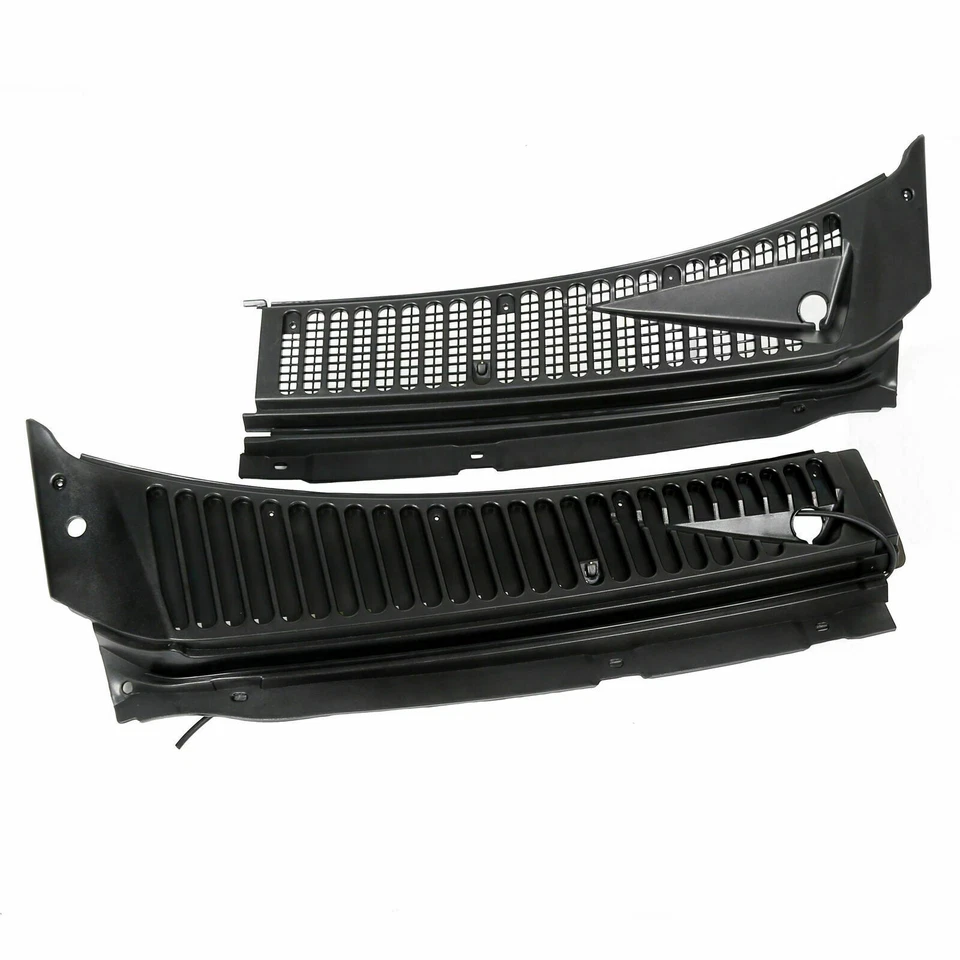 For Ford 99-07 F250 F350 Windshield Wiper Vent Cowl Screen Cover Grille Panel - Image 4 of 4