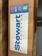 Stewart Filmscreen Projection screen 16'x9', SnoMatte 100, MicroPerf, gain 1.0