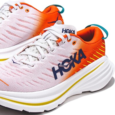 Hoka One One Bondi X Running Sneaker 1113512-BDBF - Blanc De Blanc