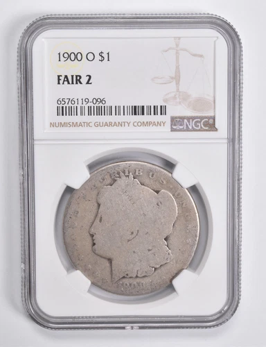 FAIR 2 1900-O Morgan Silver Dollar NGC Lowball Low Ball *4579