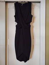 Windsor Black dress with side cut outs Size Small