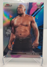 2021 Topps Finest WWE Refractor #39 Titus O’Neil wrestling card