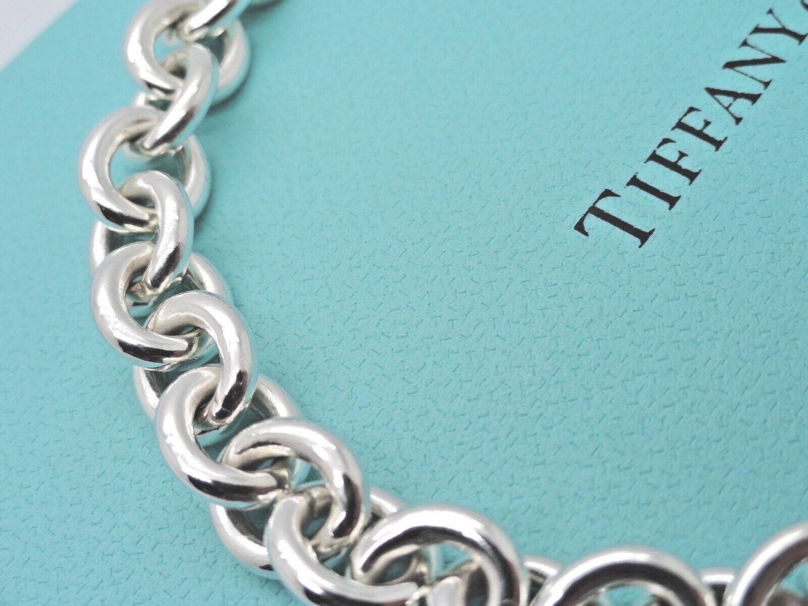 Tiffany & Co Sterling Silver Atlas Toggle 7 3/4