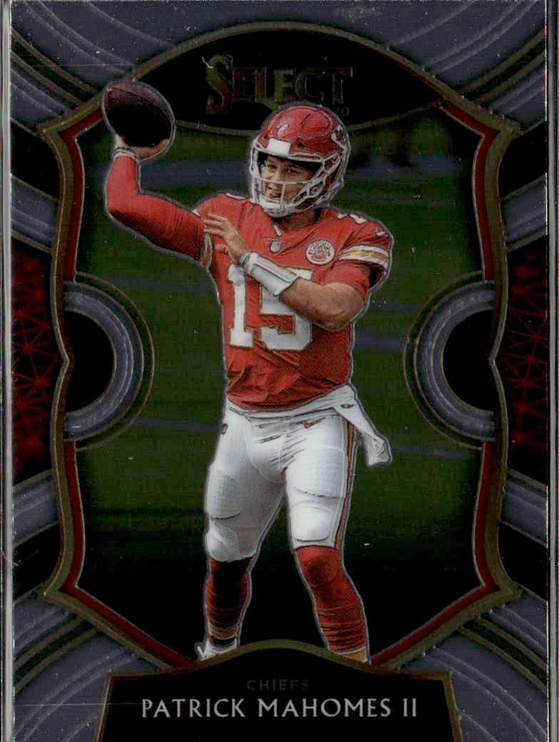2020 Panini Select Concourse Patrick Mahomes II #2 Chiefs NFL Trading Card