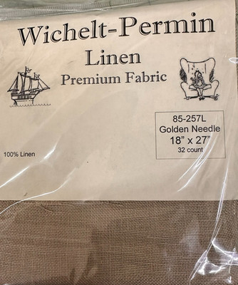 Wichelt-Permin Linen 32 count Golden Needle  18 X 27 cut