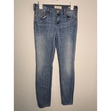 Bullhead Denim Co Mid Rise Skinniest Jeans Medium Wash Blue Size 27