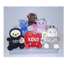 Lot Of 6 Aurora Palm Pals Plush Stuffed Animals Collection