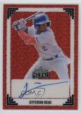 2024 Leaf Metal 1991 Leaf Auto Red Mojo 5/6 Jefferson Rojas #91A-JR1 Auto 0t2