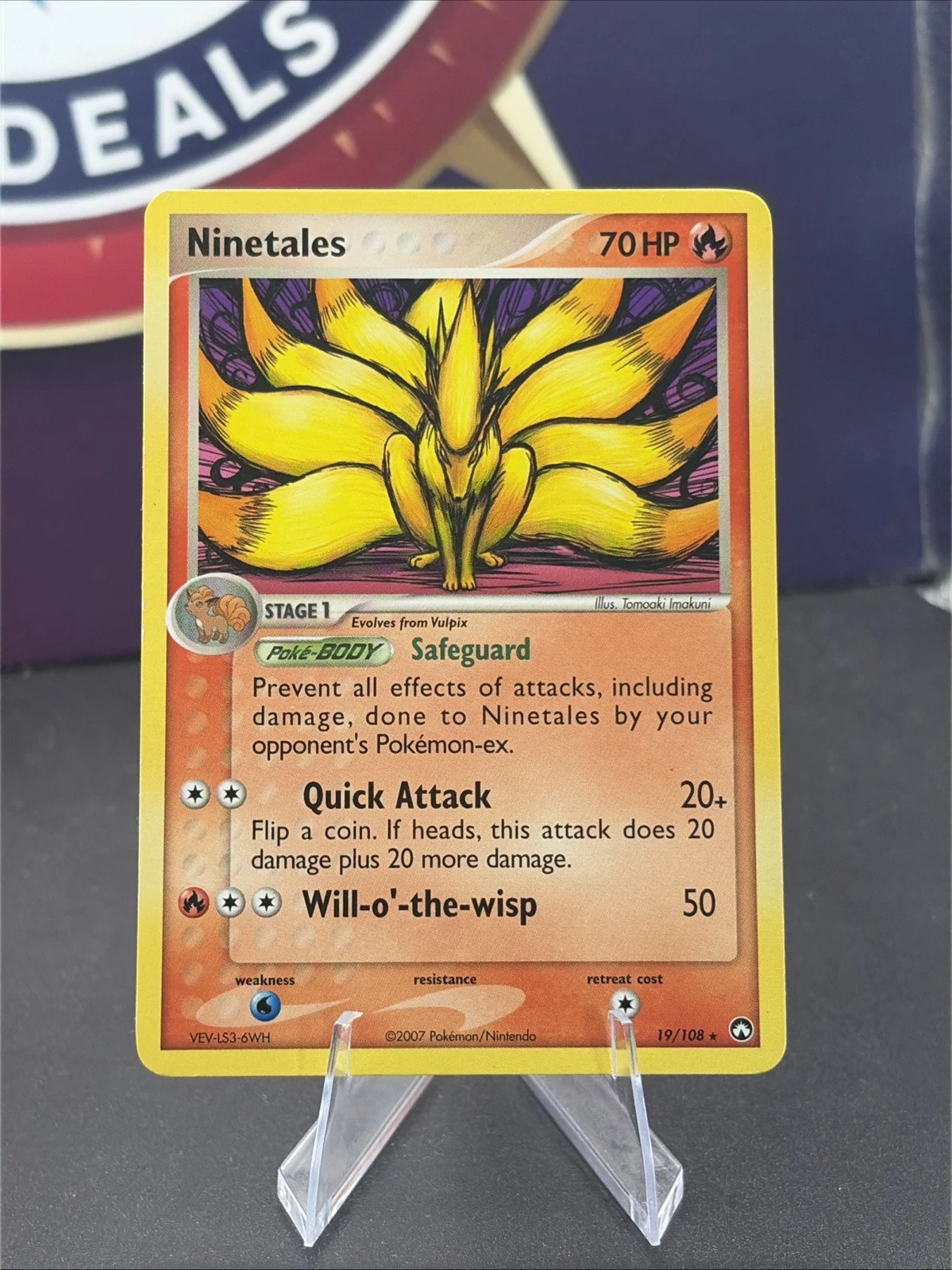 Ninetales 19/108 Power Keepers Regular