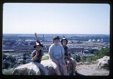 SL30 Slide 1965 Kids Feather Hats Swift Industrial Landscape 399a