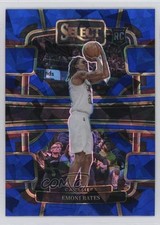 2023-24 Panini Select Concourse Blue Cracked Ice Prizm Emoni Bates #67 1ao0