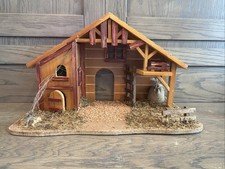 Handmade Wooden Nativity