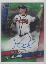 2019 Topps Finest Auto Green Wave Refractor 39/99 Kolby Allard #FA-KA Auto sc2