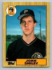 1987 TOPPS TRADED TIFFANY - JOHN SMILEY #114T RC PITTSBURGH PIRATES