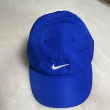 Nike Dri-Fit Blue Toddler Boys Adjustable Baseball Cap Logo