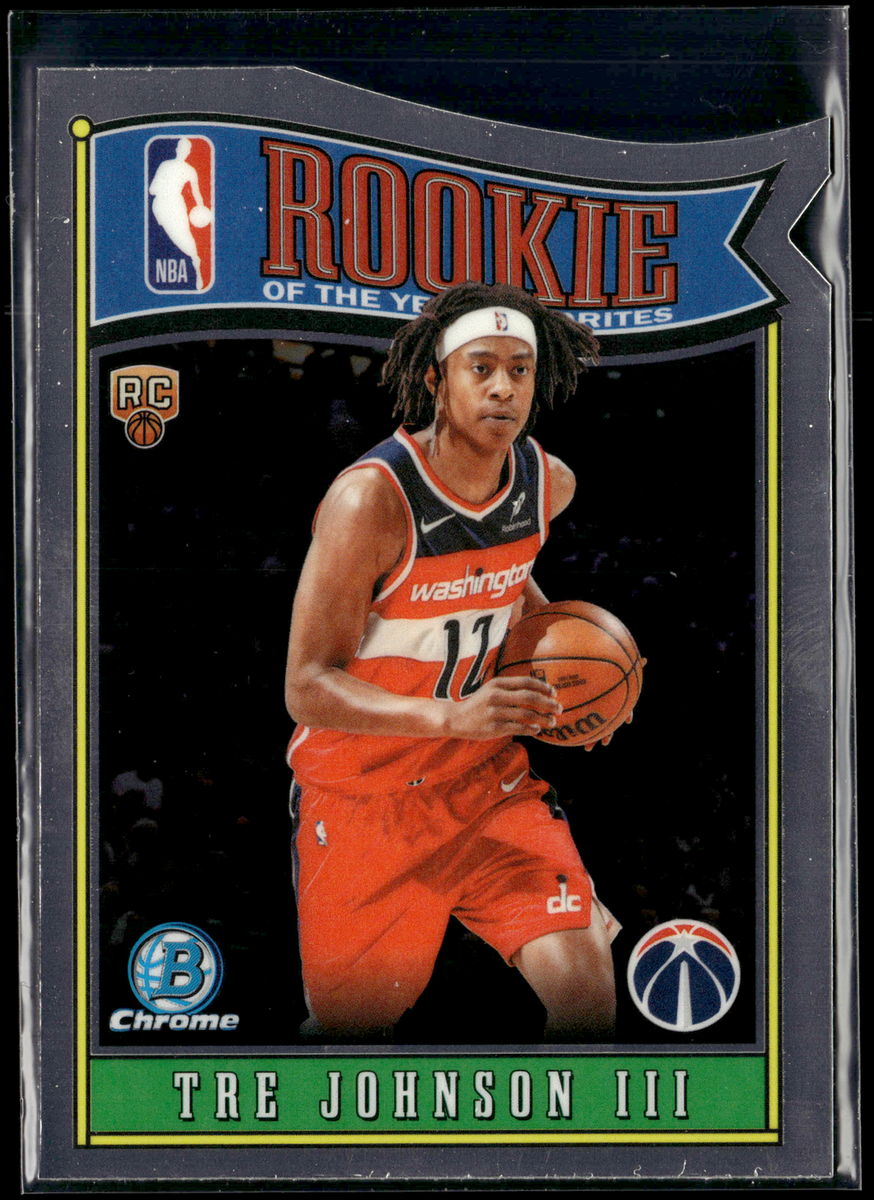Tre Johnson III - 2025-26 Bowman Basketball #RY-6 ROY Favorites | eBay