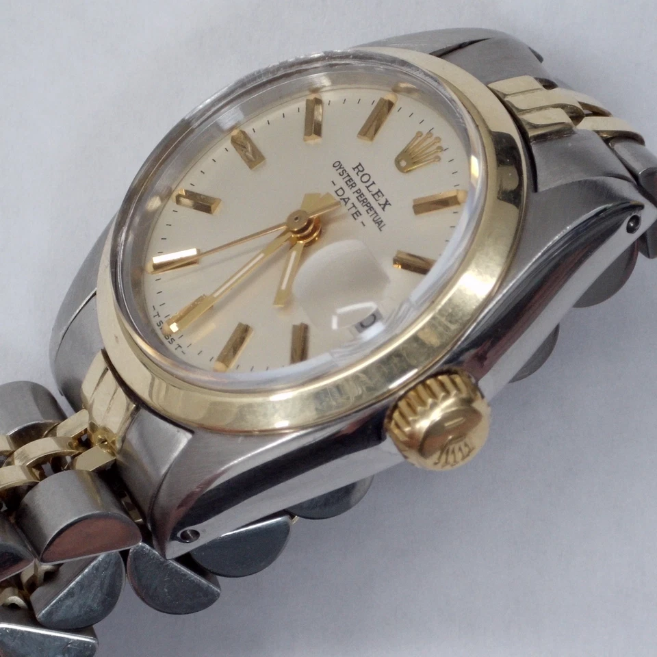 Rolex Damas Fecha 26 mm Dos Tonos Jubileo Reloj Automático 6916 Circa 1979 Foto 3 de 4