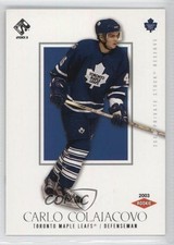 2002-03 Pacific Private Stock Reserve Retail 576/1550 Carlo Colaiacovo #183 2d8