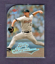 2004 FLEER ULTRA PLATINUM MEDALLION DIE-CUT PARALLEL #129 BILLY WAGNER SP #33/66