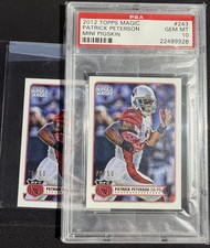Patrick Peterson - 2012 Topps Magic MINI PIGSKIN /50 #243 PSA 10 -GEM MT Pop 1